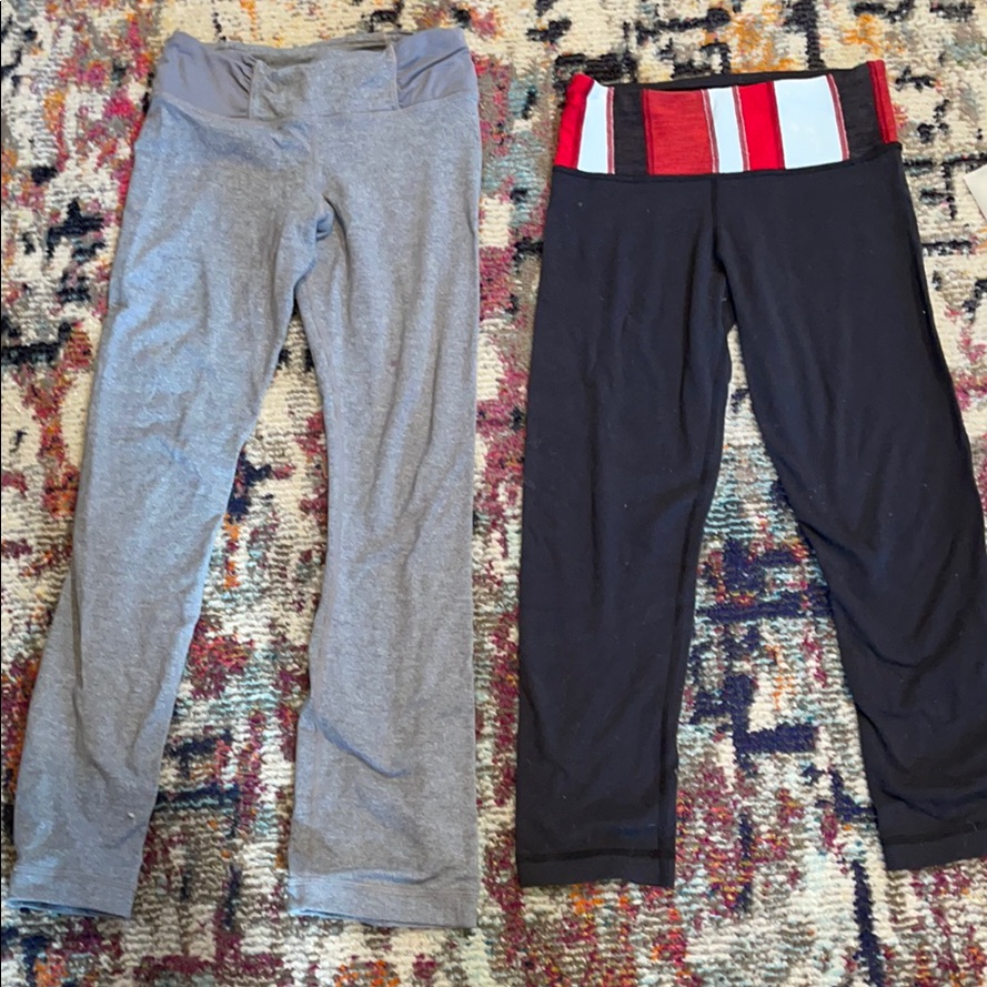 2 Pair Of Lululemon Leggings- Size 2